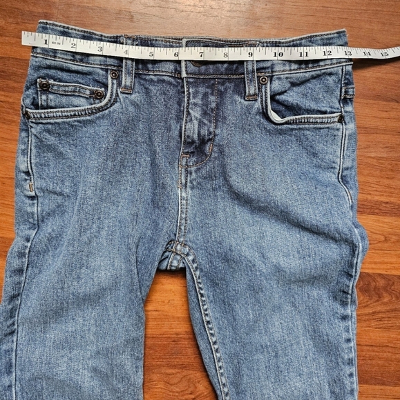 Free People Womens Flare Jeans Blue Size 24 - Picture 5 of 12